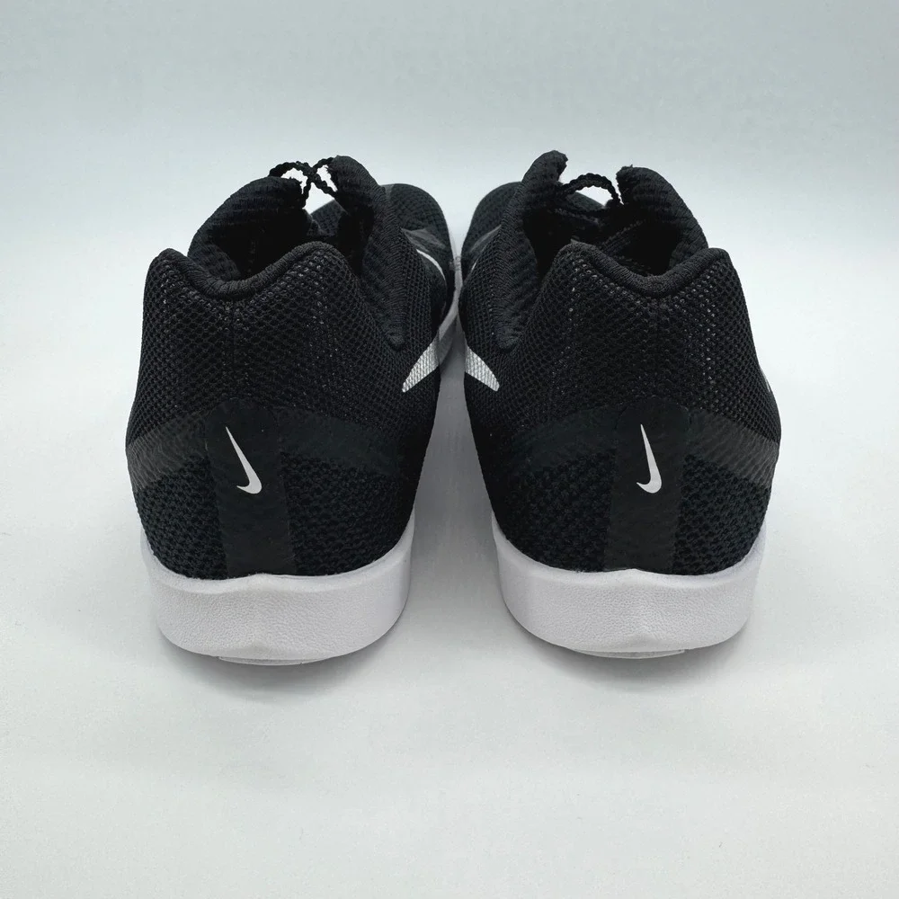 Nike Zoom Rival Track & Field Distance Black White Spikes DC8725-001‎ Men's Sz 9